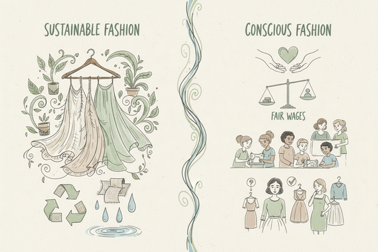 The Difference Between Sustainable Fashion and Conscious Fashion